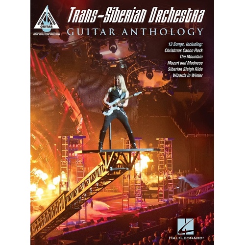 Trans-Siberian Orchestra Guitar Anthology TAB Book
