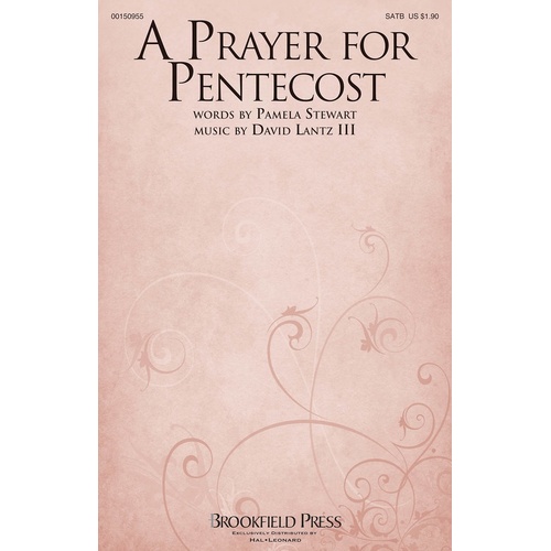 A Prayer For Pentecost SATB (Octavo)