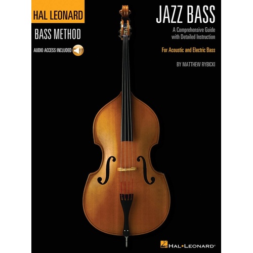 Hal Leonard Jazz Bass Method Book/Online Audio (Softcover Book/Online Audio)