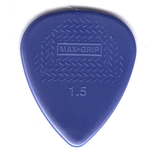 24 x Dunlop Max Grip Nylon 1.50mm Gauge Blue Guitar Picks Bulk