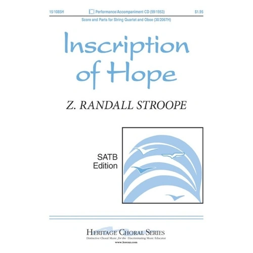 Inscription of Hope SATB