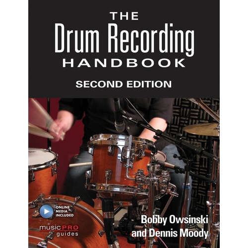 Drum Recording HandBook/Online Media (Softcover Book/Online Media)