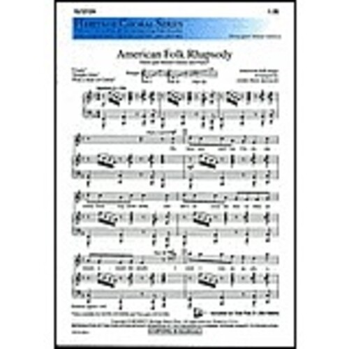 American Folk Rhapsody Arr Spevacek 3 Part Mixed