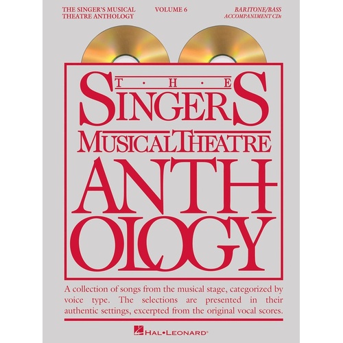 Singers Musical Theatre Anth V6 Bar CDs (CD Only)