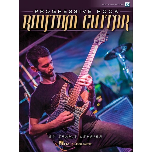 Progressive Rock Rhythm Guitar Book/Olv (Softcover Book/Online Video)