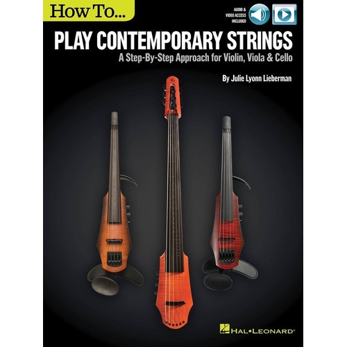 How to Play Contemporary Strings Book