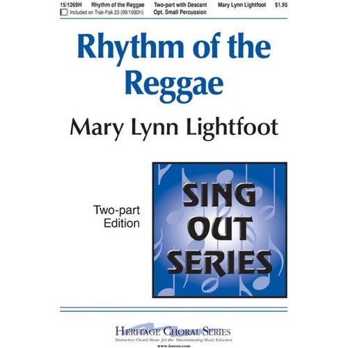 Rhythm of the Reggae 2 Part Optional Percussion