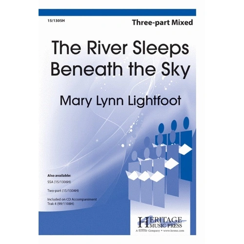 River Sleeps Beneath The Sky 3 Part Mixed Piano
