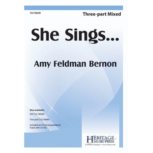 She Sings 3 Part Mixed with Piano