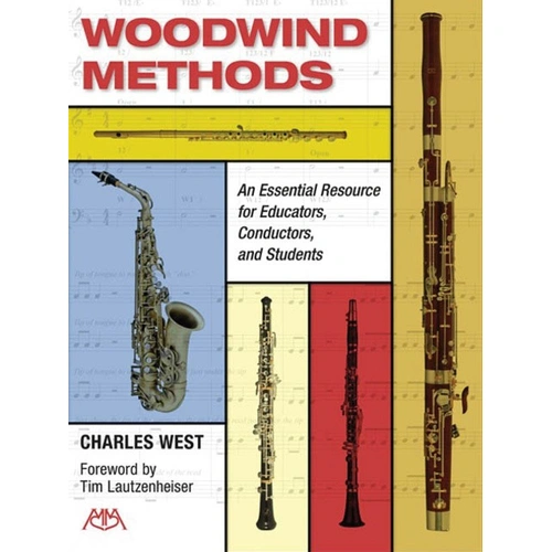 Woodwind Methods - College Reference Book for Band & Orchestra Directors, 184 Pages, Meredith Music Resource