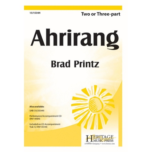 Ahrirang 2 Part Or 3 Part Treble