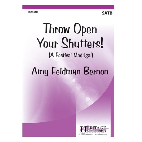 Throw Open Your Shutters SATB