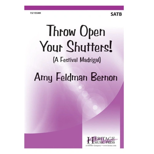Throw Open Your Shutters SATB