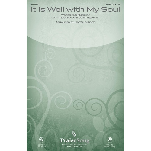 It Is Well With My Soul SATB (Octavo)