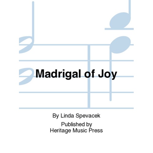 Madrigal Of Joy 2-Pt With Opt A Cappella