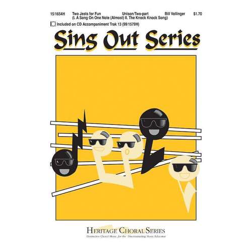 Two Jests For Fun Unison/2 Part (Octavo)