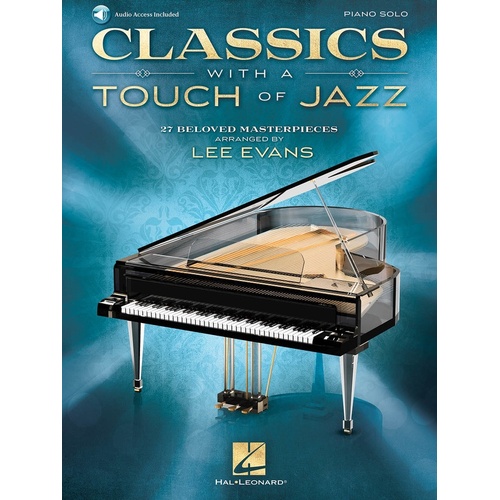 Classics With A Touch Of Jazz Piano Solo (Softcover Book/Online Audio)