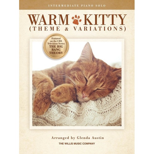 Warm Kitty Theme and Variations Piano Arrangement by Glenda Austin