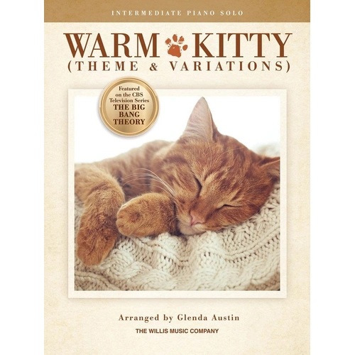 Warm Kitty (Theme and Variations) Piano Arrangement by Glenda Austin