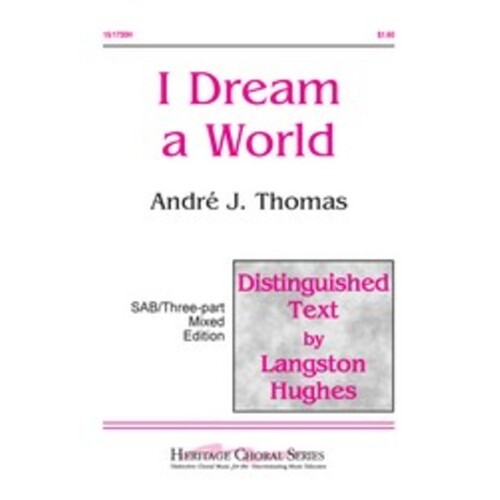 I Dream A World Sab/Piano 