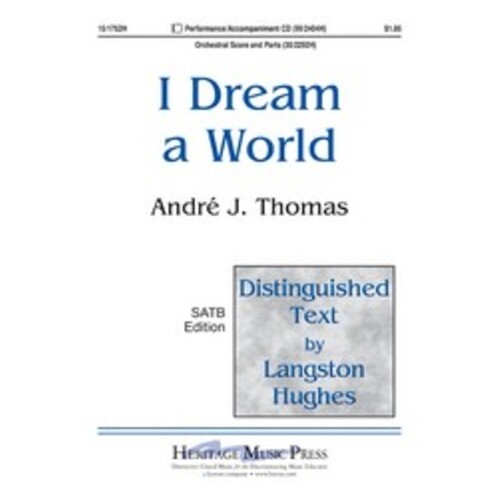 I Dream A World SATB/Piano