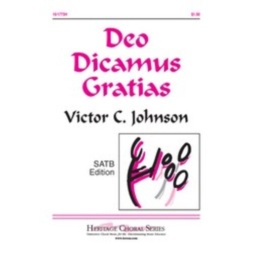 Deo Dicamus Gratias SATB