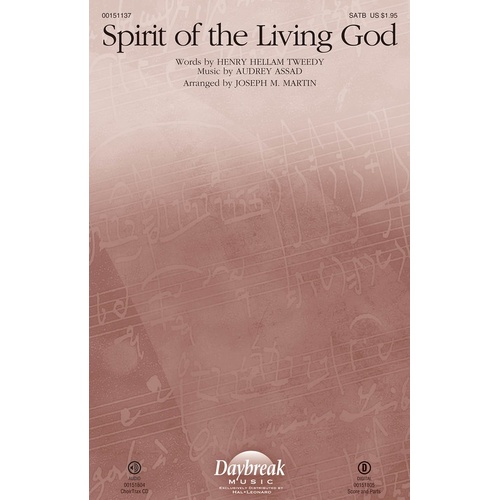 Spirit Of The Living God ChoirTrax CD (CD Only)