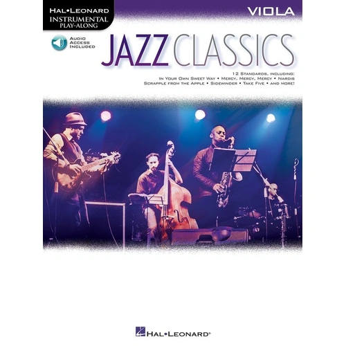 Jazz Classics for Viola with Backing Tracks