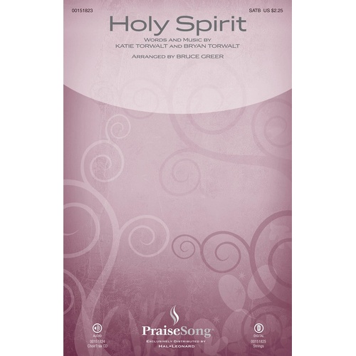 Holy Spirit SATB (Octavo)