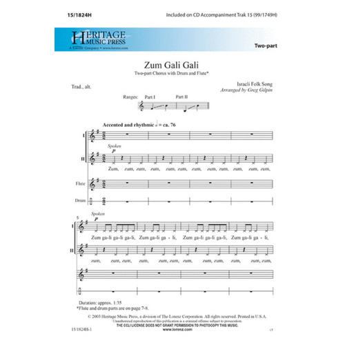 Zum Gali Gali Arr Gilpin 2 Part