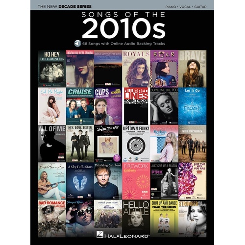 Songs Of The 2010S PVG Book/Online Audio (Softcover Book/Online Audio)