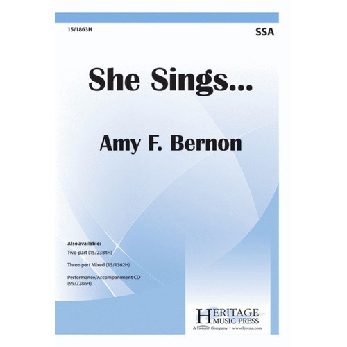 She Sings SSA/Piano