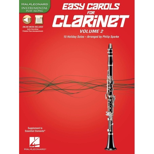 Easy Carols for Clarinet, Volume 2 - Hal Leonard