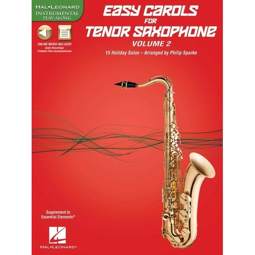 Easy Carols for Tenor Saxophone, Volume 2