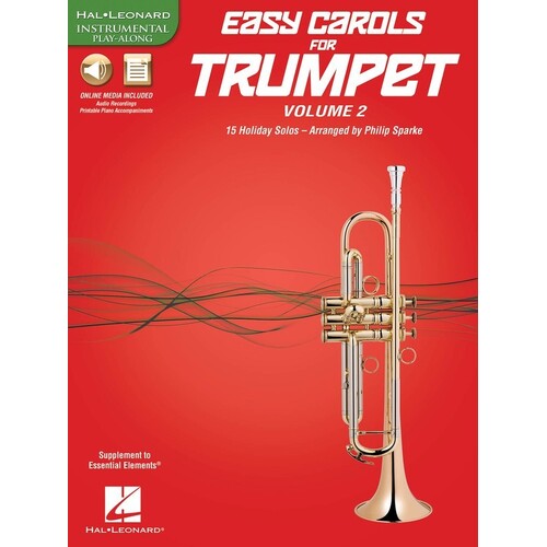 Easy Carols For Trumpet Vol 2 Book/Online Media (Softcover Book/Online Media)