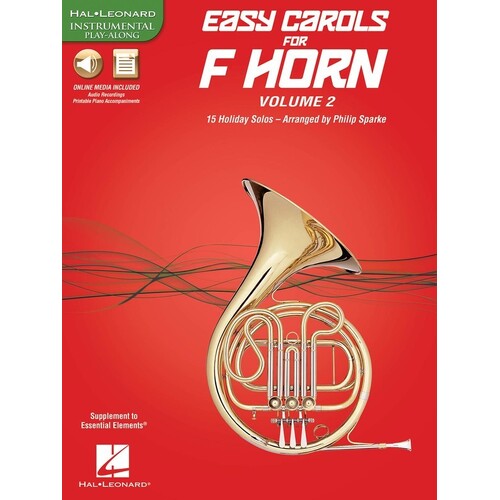 Easy Carols For Horn Vol 2 Book/Online Media (Softcover Book/Online Media)