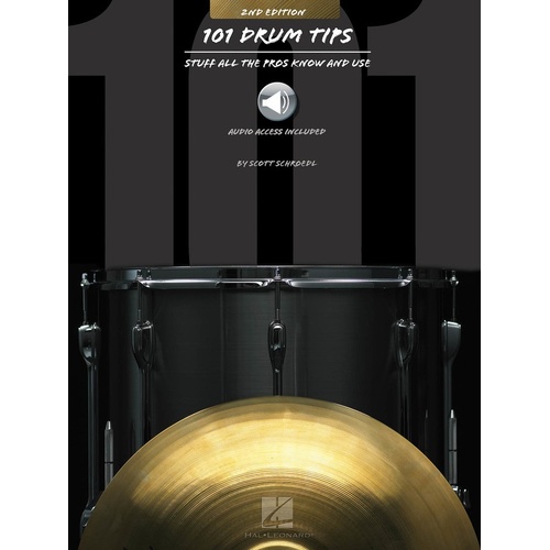 101 Drum Tips 2nd Edition Book/Online Audio (Softcover Book/Online Audio)