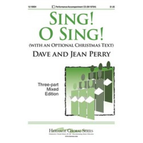 Sing O Sing 3 Part Mixed