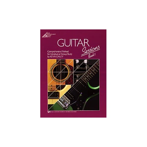 Guitar Sessions Book 1 with Cassette by Kevin Daley for Jazz Ensemble
