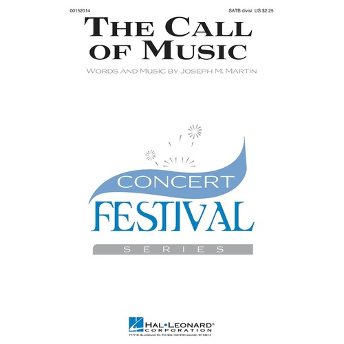 Call Of Music SATB Divisi (Octavo)