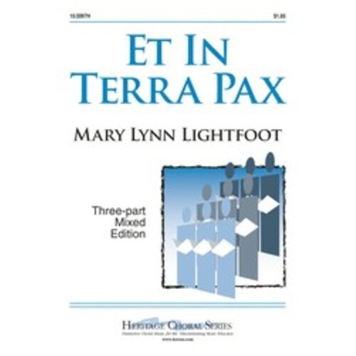 Et In Terra Pax 3 Part Mixed