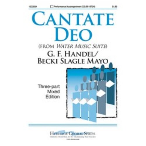 Cantate Deo Arr Mayo 3 Part Mixed Opt Trumpet 