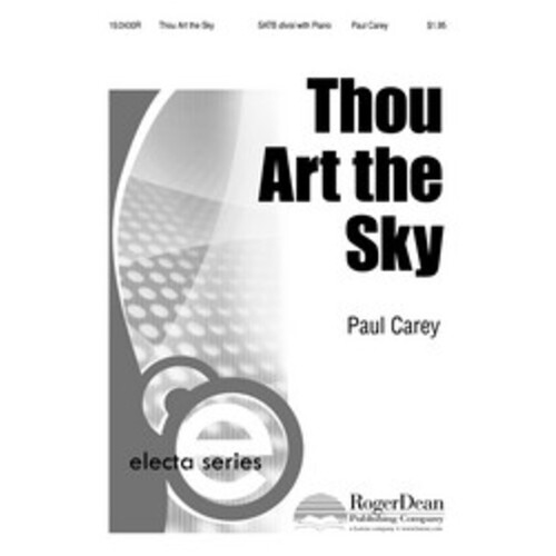 Thou Art The Sky SATB