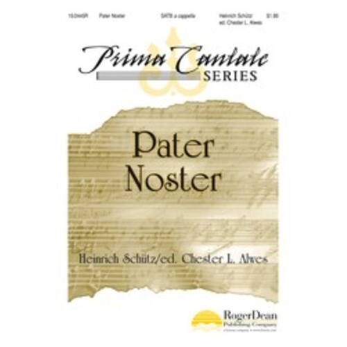 Pater Noster SATB Ed Alwes