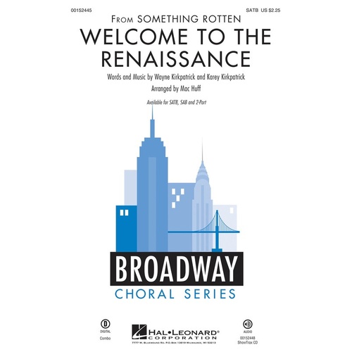 Welcome To The Renaissance ShowTrax CD (CD Only)
