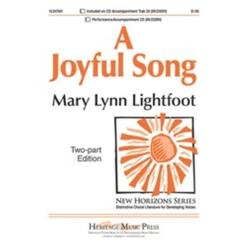 Joyful Song 2 Part Piano Choral Sheet Music by Heritage Music Press