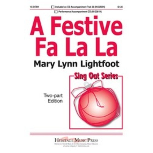 Festive Fa La La 2 Part Piano