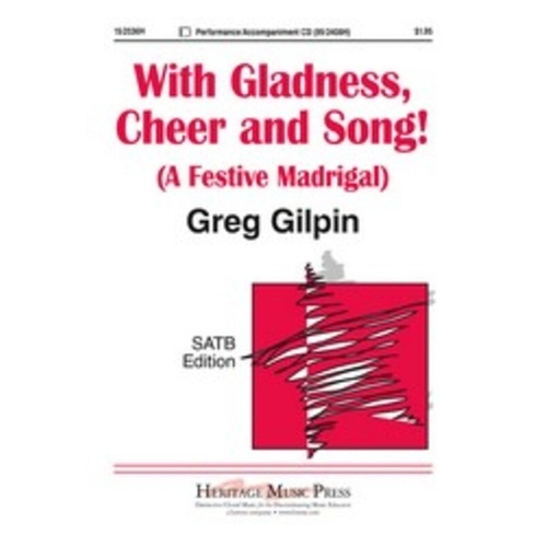 With Gladness Cheer and Song SATB/Perc