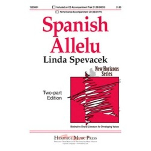 Spanish Allelu 2 Part Piano