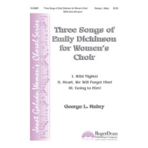 Songs of Emily Dickinson 3 for Women's Choir SSAA